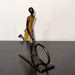 Derme Abdoulaye - sculptuur, Figurine - 13.5 cm - Brons