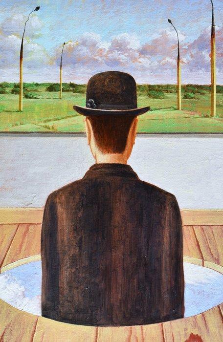 Davide Nunziante - The art lover, Antiek en Kunst, Kunst | Schilderijen | Modern