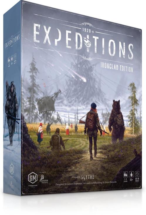 Expeditions - Ironclad Edition | Stonemaier Games -, Hobby en Vrije tijd, Gezelschapsspellen | Bordspellen, Nieuw, Verzenden