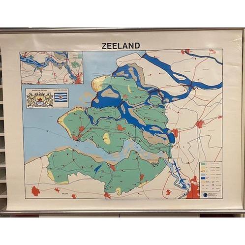 Klassikale kaart Zeeland, Boeken, Schoolboeken, Nieuw, Verzenden