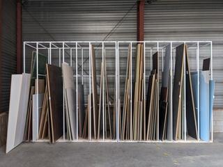 Partij hout plaatmateriaal v.v. HPL/fineer, Doe-het-zelf en Verbouw, Platen en Panelen