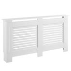 Radiatoromkasting radiatorombouw MDF wit 152x19x82 cm, Verzenden, Nieuw
