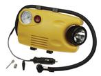 Compressor 8 Bar met Manometer en Werklamp - Geel, Doe-het-zelf en Verbouw, Compressors, 6 tot 10 bar, Nieuw, Ophalen of Verzenden