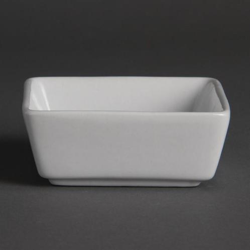 Olympia Whiteware amuseschaaltjes 8,5x8,5cm (12 stuks), Huis en Inrichting, Keuken | Bestek, Verzenden
