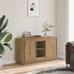 vidaXL Dressoir 102x35x60 cm bewerkt hout artisanaal, Huis en Inrichting, Kasten | Dressoirs, Verzenden, Nieuw, Overige houtsoorten