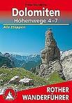 Wandelgids Dolomieten Dolomiten Hohenwege Alta Via 4-7 Rothe