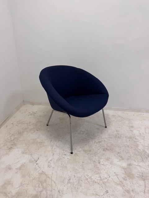 Walter Knoll 369 design fauteuil donkerblauw, Zakelijke goederen, Kantoor en Winkelinrichting | Kantoormeubilair en Inrichting