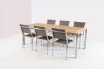4 Seasons Outdoor Plaza tuinset mocca met Goa tafel 220 cm *, Ophalen of Verzenden, Nieuw