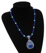 Lapis lazuli - Howliet turquoise - Boeddhistische