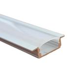 LED Strip Profiel Zilver - 1 Meter - Inbouw - Compleet met, Huis en Inrichting, Lampen | Overige, Ophalen of Verzenden, Nieuw