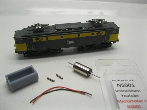 micromotor NS001 motor ombouwset voor Startrain NS001 NS, Hobby en Vrije tijd, Modeltreinen | N-Spoor, Gelijkstroom, Overige typen