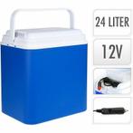 Koelbox | 12V | 24 Liter | Blauw van €39 voor €33, Caravans en Kamperen, Koelboxen, Ophalen of Verzenden, Nieuw