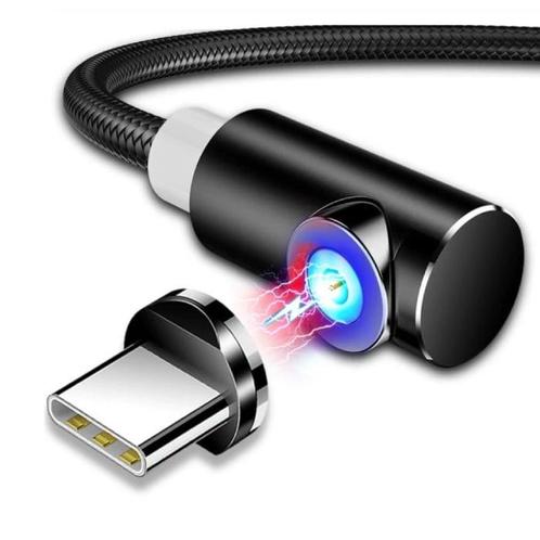 USB 2.0 - Micro-USB Magnetische Oplaadkabel 1 Meter, Telecommunicatie, Mobiele telefoons | Telefoon-opladers, Nieuw, Verzenden
