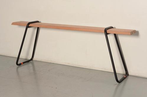 Lonc Alowha designbank, breece hout, 220 x 29 cm, Zakelijke goederen, Kantoor en Winkelinrichting | Kantoormeubilair en Inrichting