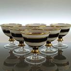 SECOLOVENTESIMO - Beker op een voet (6) - 24 kt goud -