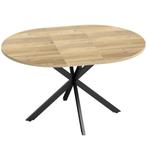 Uitschuifbare Ronde Eettafel Voor 4-6 Personen, 100-135 Cm,, Verzenden, Nieuw