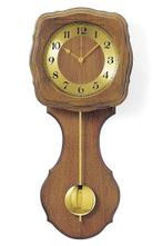 Wandklok met slinger 5162-4, Huis en Inrichting, Woonaccessoires | Klokken, Verzenden, Nieuw