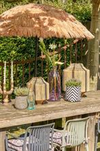 2dekans | Mica Decorations Liliano Lantaarn - H51 x Ø40 cm -, Huis en Inrichting, Woonaccessoires | Overige, Ophalen of Verzenden