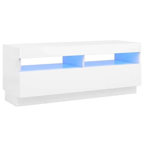 TV Meubel LED Wit 100cm - Retourdeal! 47% Korting, Huis en Inrichting, Kasten | Televisiemeubels, 25 tot 50 cm, Nieuw, Overige houtsoorten
