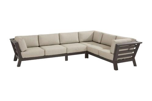 4 Seasons Meteoro loungeset 4-delig | KORTING, Tuin en Terras, Tuinsets en Loungesets, Loungeset, Nieuw, Overige materialen, Verzenden