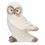 Wit sneeuwuil vogel decoratie beeldje 13 cm - Beeldjes, Verzamelen, Beelden en Beeldjes, Nieuw, Ophalen of Verzenden