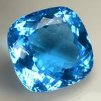 Blauw Topaas - 125.51 ct - Asian Institute of Gemological, Nieuw