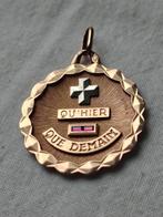 A. Augis - Ketting met hanger - 18 karaat Geel goud, Witgoud