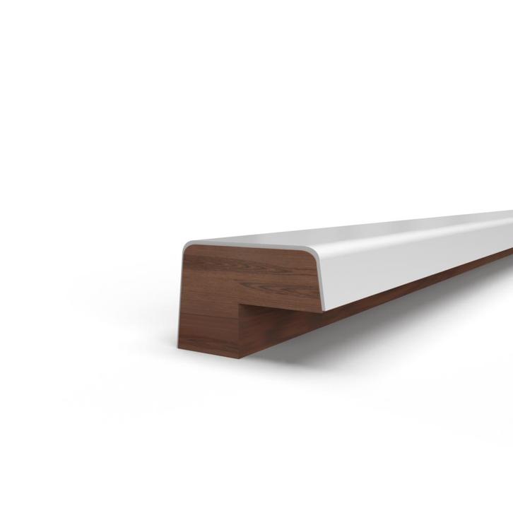 Opdek Glaslat 25x37 mm sponning 13x21mm-2500 mm, Doe-het-zelf en Verbouw, Glas en Ramen, Nieuw, Ophalen of Verzenden