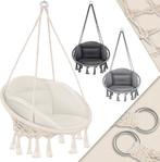 Hangstoel - Binnen & Buiten - Hangschommel - Tot 150kg - Gri, Verzenden, Zo goed als nieuw