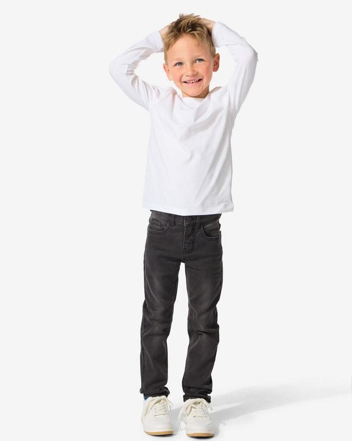 HEMA Kinder broek jogdenim skinny fit zwart, Kinderen en Baby's, Kinderkleding | Overige, Nieuw, Verzenden