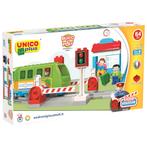 Unico Plus Trein Groen - 64 delig, Verzenden, Nieuw