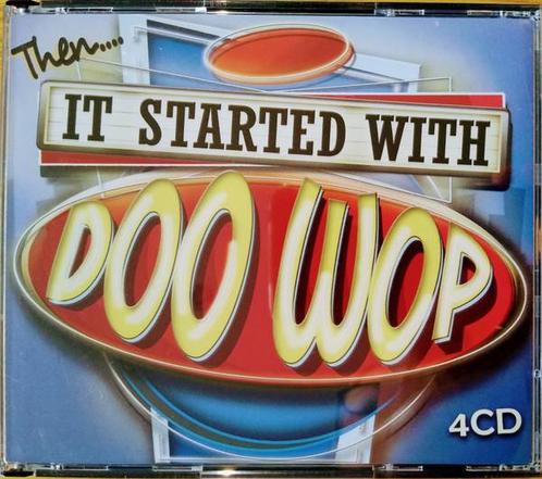 cd - Various - Then....It Started With Doo Wop, Cd's en Dvd's, Cd's | Overige Cd's, Zo goed als nieuw, Verzenden