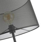 vloerlamp - zwart - met kap - hoogte 158 cm, Huis en Inrichting, Lampen | Vloerlampen, Verzenden, Nieuw