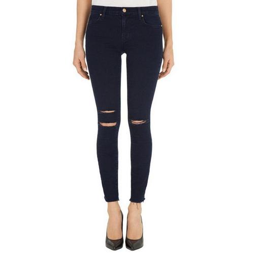J Brand • donkerblauwe cropped skinny jeans • 24, Kleding | Dames, Broeken en Pantalons, Blauw, Nieuw, Verzenden