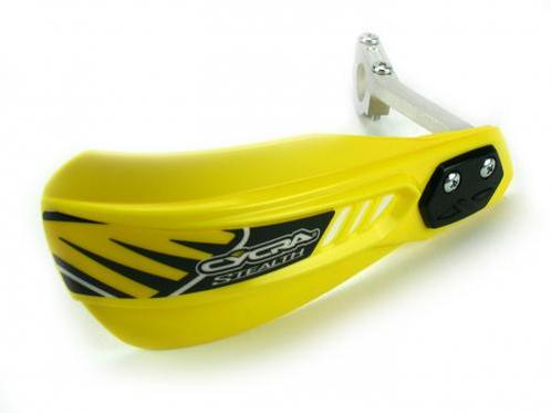 Cycra Stealth MX Alloy handkappen Geel, Motoren, Onderdelen | Merk-onafhankelijk, Ophalen of Verzenden