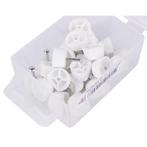 Deltafix Plankdragers met nagels - wit - 24 stuks - eenvo..., Ophalen of Verzenden, Nieuw