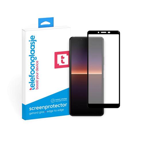 Screenprotector voor Sony Xperia 10 II Edge to Edge, Telecommunicatie, Mobiele telefoons | Toebehoren en Onderdelen, Bescherming