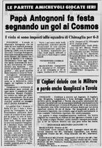 New York Cosmos - Larry Hulcer - 1980 - Voetbalshirt, Nieuw