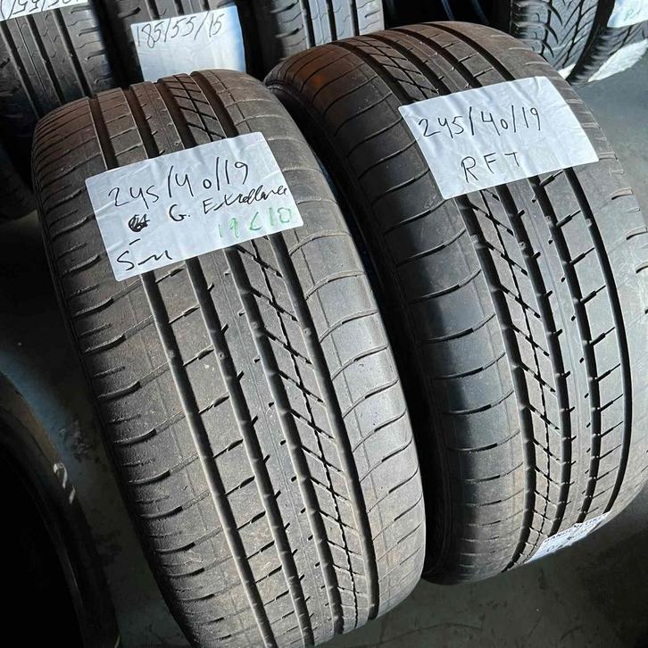 2 x Goodyear Exellence 245-40-19 Zomerbanden 5mm, Auto-onderdelen, Banden en Velgen, 19 inch, Zomerbanden, 245 mm, Personenwagen