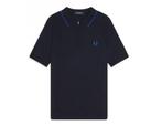 Fred Perry - Zip Neck Knitted Shirt - M, Kleding | Heren, T-shirts, Nieuw