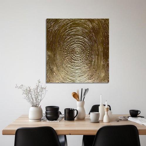 Nerida - Golden Mandala, Antiek en Kunst, Kunst | Schilderijen | Modern