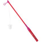 Lampionstokje Rood 40cm incl. batterij, Hobby en Vrije tijd, Feestartikelen, Verzenden, Nieuw