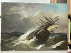 Herman Henry Op Der Heyde (1874-1949) - Temptuous voyage, Antiek en Kunst