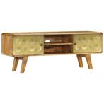 vidaXL Tv-meubel 120x30x45 cm massief mangohout, Huis en Inrichting, Kasten | Televisiemeubels, 100 tot 150 cm, Verzenden, Nieuw