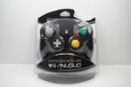 wii  GameCube Controller Black Compatible with Wii NEW In Bl