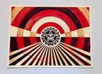 Shepard Fairey (OBEY) (1970) - Tunnel Vision (Gold), Antiek en Kunst, Kunst | Schilderijen | Modern