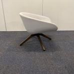 Design fauteuil B&B Italia,  licht grijs - hout