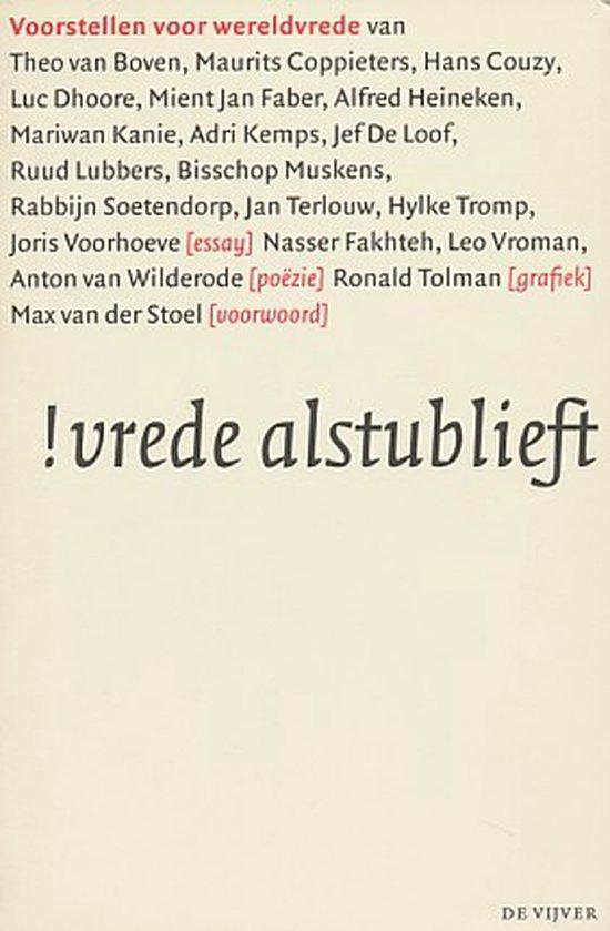 Vrede alstublieft! 9789076224114 THEO VAN BOVEN, Boeken, Politiek en Maatschappij, Gelezen, Verzenden