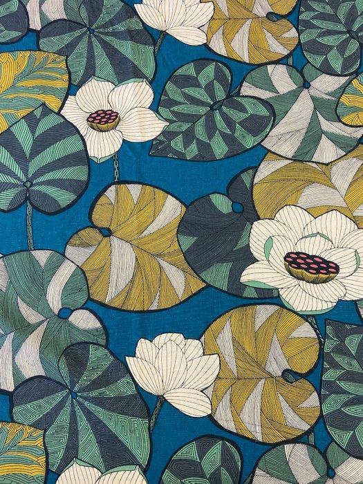 Prestigieus en exclusief weefsel in puur katoen met, Antiek en Kunst, Antiek | Kleden en Textiel