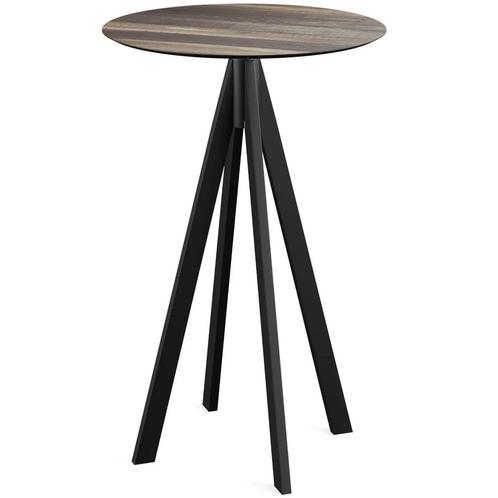 Inklapbare Statafel | INFINITY | HPL/RVS | Houtlook Blad |, Zakelijke goederen, Horeca | Keukenapparatuur, Nieuw in verpakking